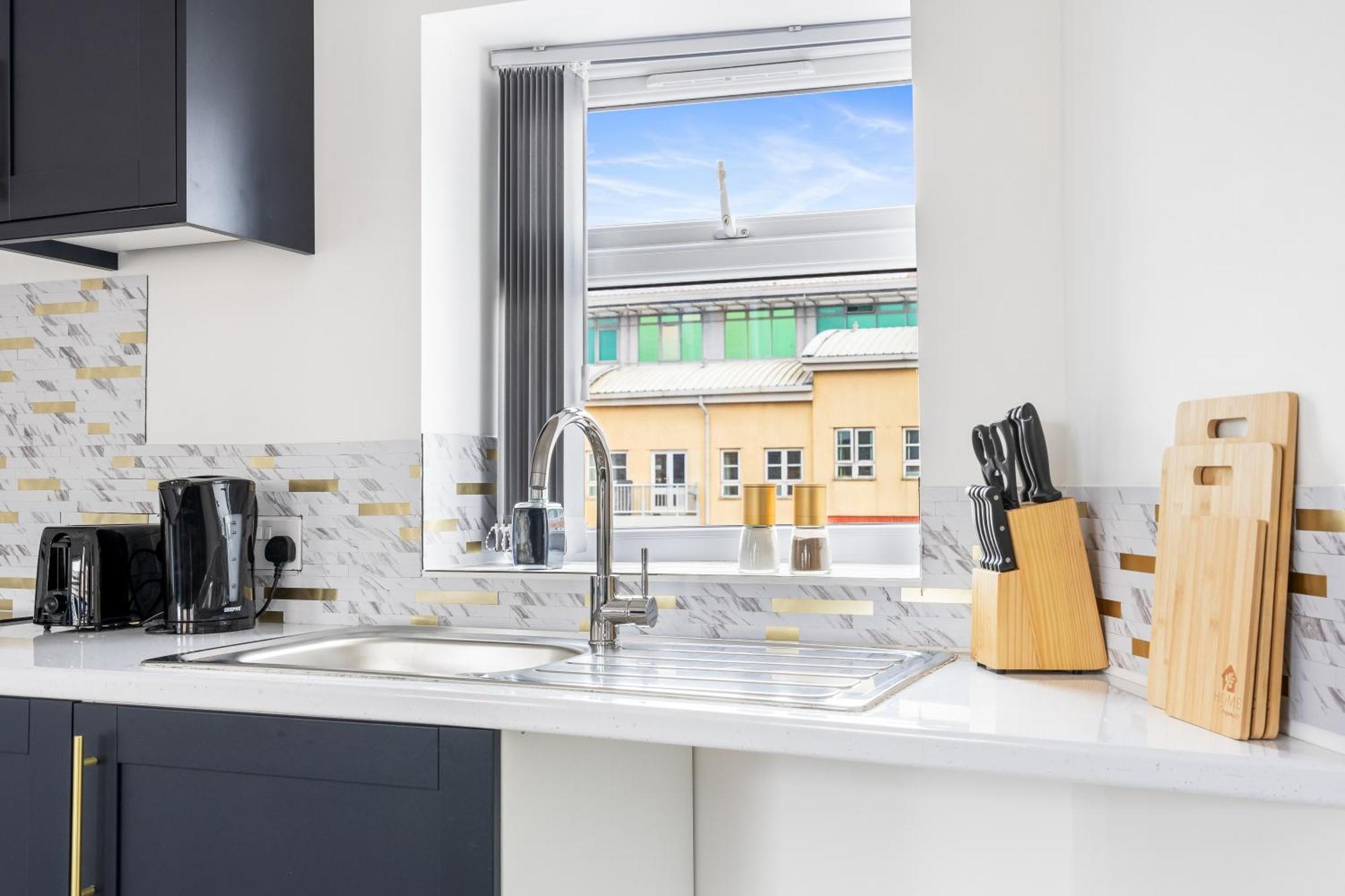 Boutique Family Apartment In Jewellery Quarter For 6 Бирмингам Екстериор снимка